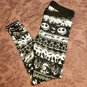 Nbc Torrid Fair Isle leggings Nightmare Before Christmas 0